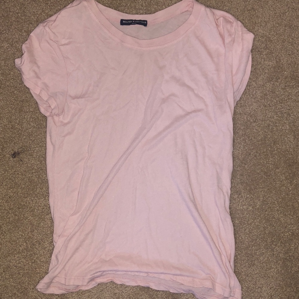 Brandy Melville Pink T-shirt